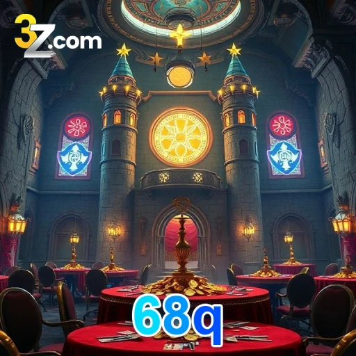 68q com Jogos de caça-níqueis